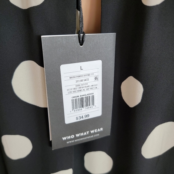 Who-What-Where Polka-dot Dress - Picture 10 of 11